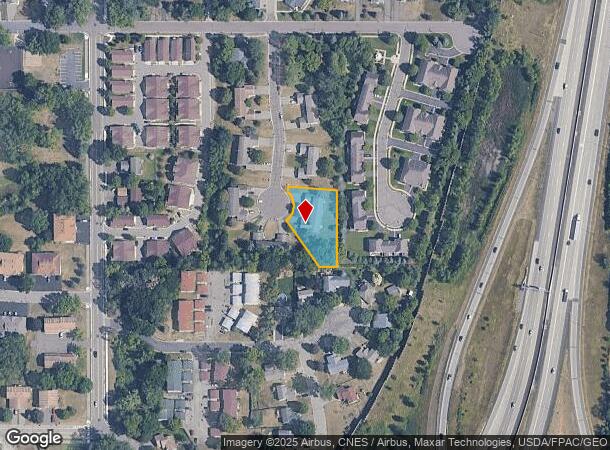  3314 Berwood Ct W, Saint Paul, MN Parcel Map