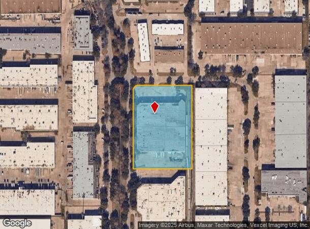  2101 Hutton Dr, Carrollton, TX Parcel Map