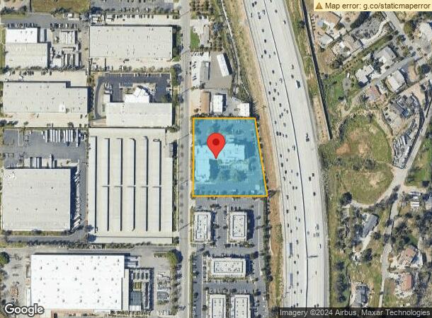  2025 Compton Ave, Corona, CA Parcel Map