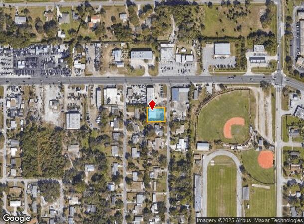  1660 Alpha Dr, Melbourne, FL Parcel Map