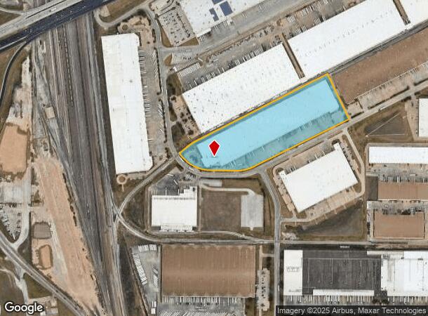 201 Railhead Rd, Fort Worth, TX Parcel Map