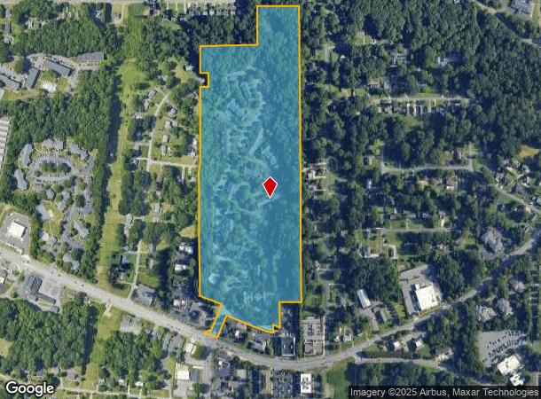 105 Crowne Chase Dr, Winston Salem, NC Parcel Map