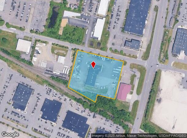  10 Terminal St, Westbrook, ME Parcel Map