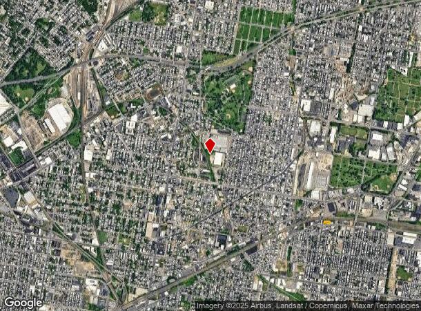 3613 N 2Nd St, Philadelphia, PA Parcel Map