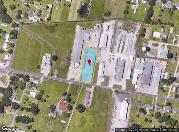  525 Hector Connoly Rd, Carencro, LA Parcel Map