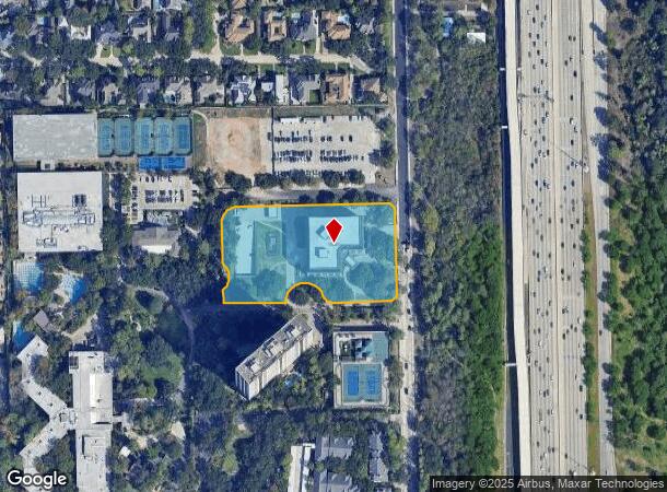 109 N Post Oak Ln, Houston, TX Parcel Map