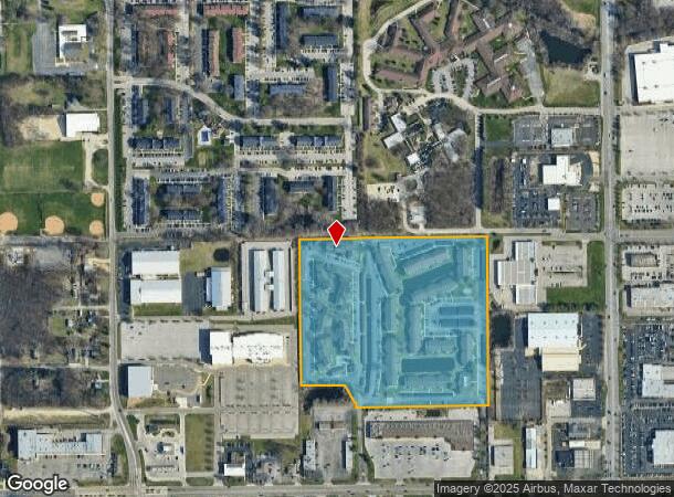  3902 St Andrews Candlewood Cir, Mishawaka, IN Parcel Map