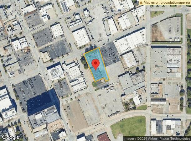  411 S Frankfort Ave, Tulsa, OK Parcel Map