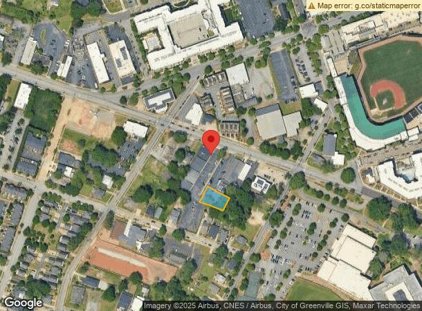  413 Vardry St, Greenville, SC Parcel Map