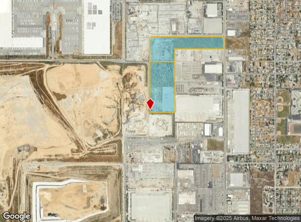  N Locust Ave, Fontana, CA Parcel Map