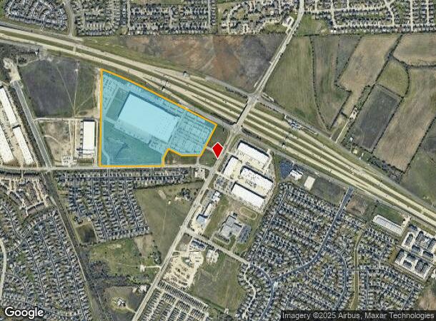 19024 N Heatherwilde Blvd, Pflugerville, TX Parcel Map