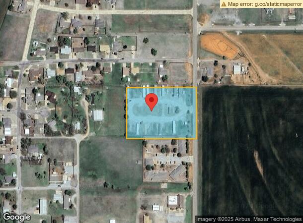  820 N Crider Rd, Cordell, OK Parcel Map