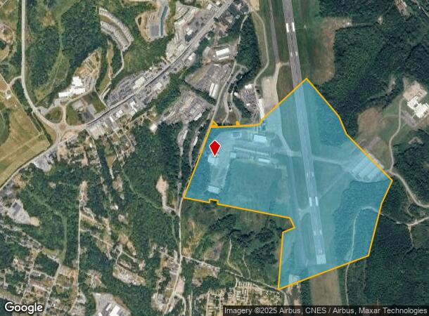 Hartman Run Rd, Morgantown, WV Parcel Map