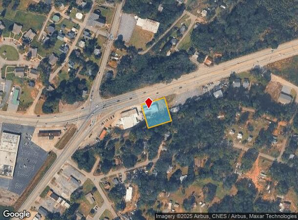  1614 E River St, Anderson, SC Parcel Map