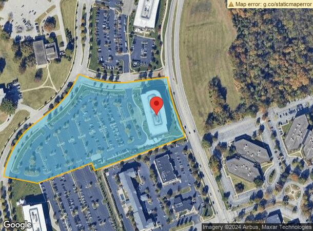  500 N Hurstbourne Pky, Louisville, KY Parcel Map