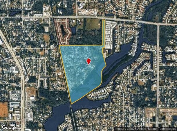 1070 Laurel Rd E, Nokomis, FL Parcel Map