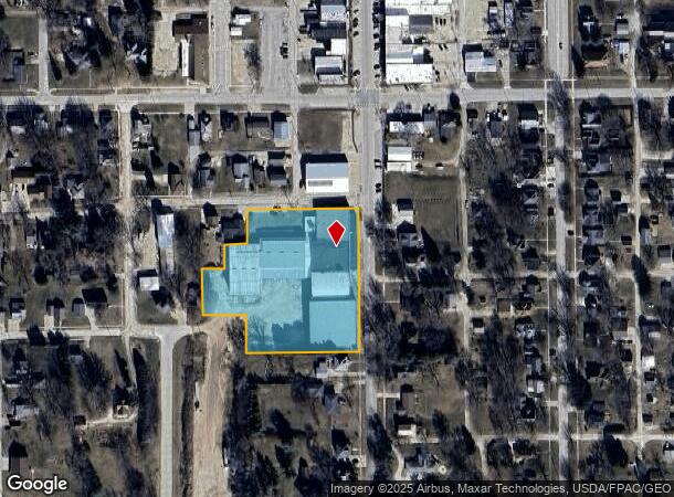 304 S Vine St, West Union, IA Parcel Map