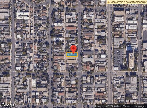  1035 Cedar Ave, Long Beach, CA Parcel Map