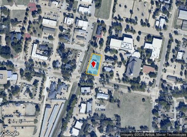  204 S Ash Dr, Allen, TX Parcel Map