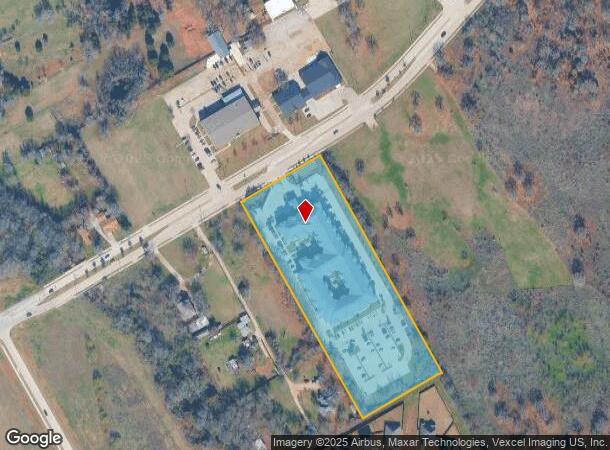  1197 W Broad St, Mansfield, TX Parcel Map