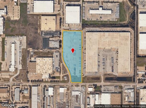 1602 W Kingsley Rd, Garland, TX Parcel Map