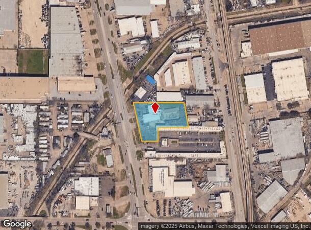  10240 Harry Hines Blvd, Dallas, TX Parcel Map