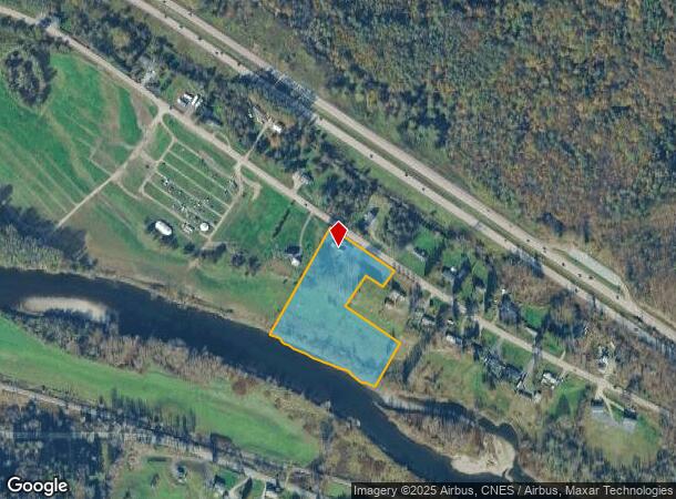 1675 Us Route 2, Waterbury, VT Parcel Map