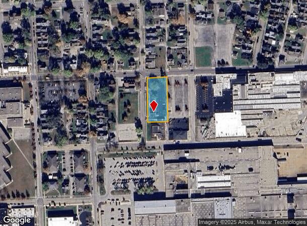  601 Union St, Columbus, IN Parcel Map