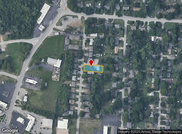  3329 S Oxford Ave, Independence, MO Parcel Map