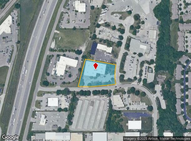  801 N Meadowbrook Dr, Olathe, KS Parcel Map