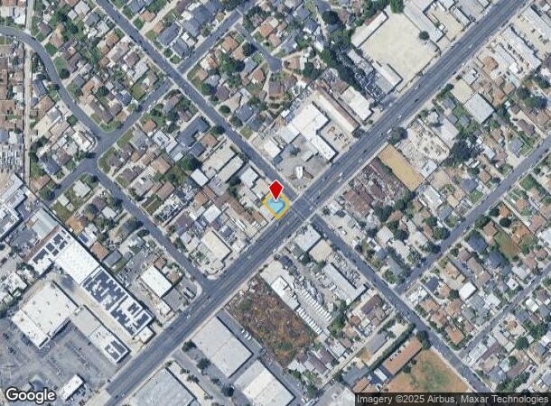  2163 Durfee Ave, El Monte, CA Parcel Map