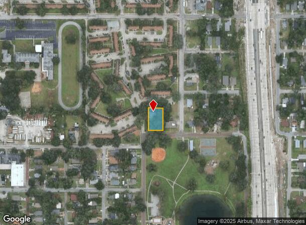  414 E Emily St, Tampa, FL Parcel Map