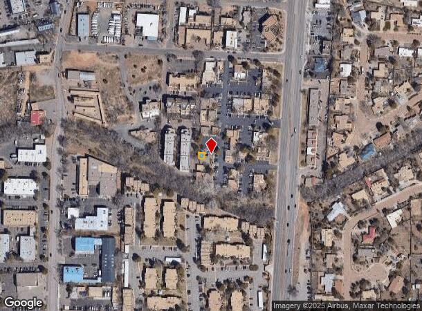 1480 S Saint Francis Dr, Santa Fe, NM Parcel Map
