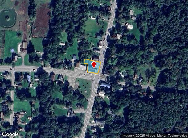 7886 N Main St, Springwater, NY Parcel Map