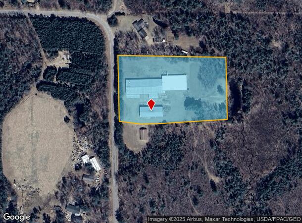  2392 Lake Nokomis Rd, Tomahawk, WI Parcel Map
