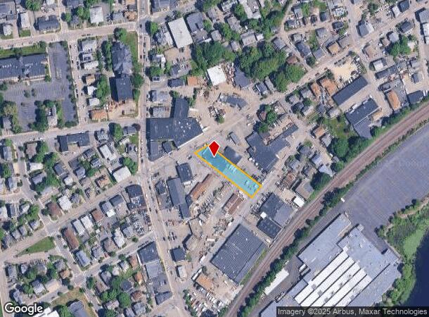  210 Felton St, Waltham, MA Parcel Map