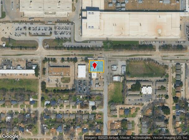 2120 E Abram St, Arlington, TX Parcel Map