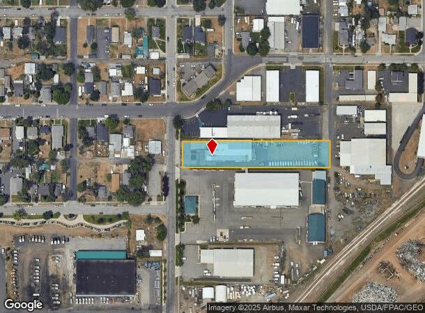  1112 N Nelson St, Spokane, WA Parcel Map
