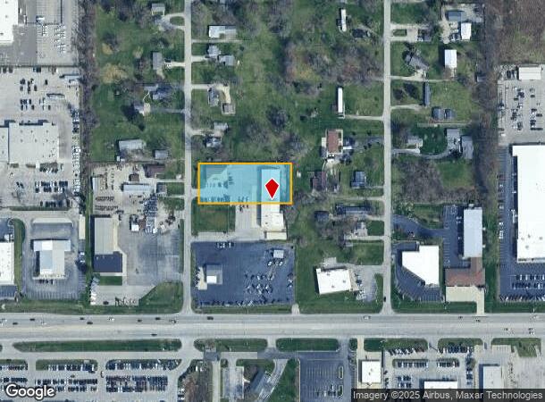 1021 Sutton Dr, Fort Wayne, IN Parcel Map