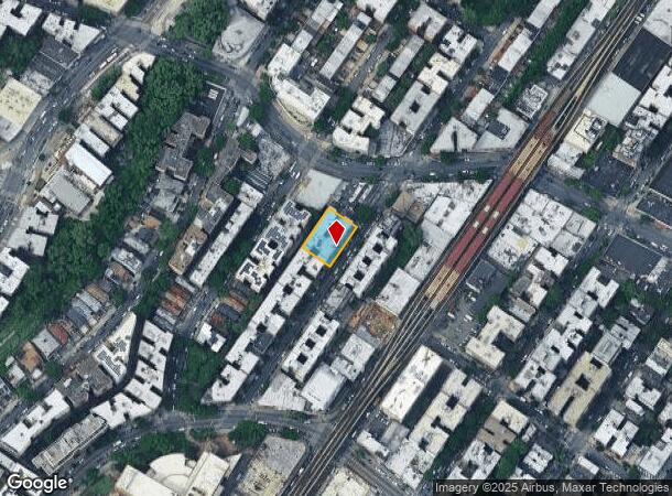  2021 Davidson Ave, Bronx, NY Parcel Map