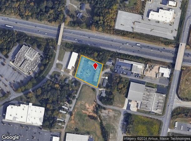  214 Huffman St, Lowell, NC Parcel Map