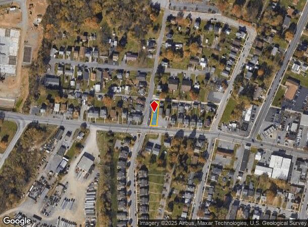 1120 W Washington St, Hagerstown, MD Parcel Map