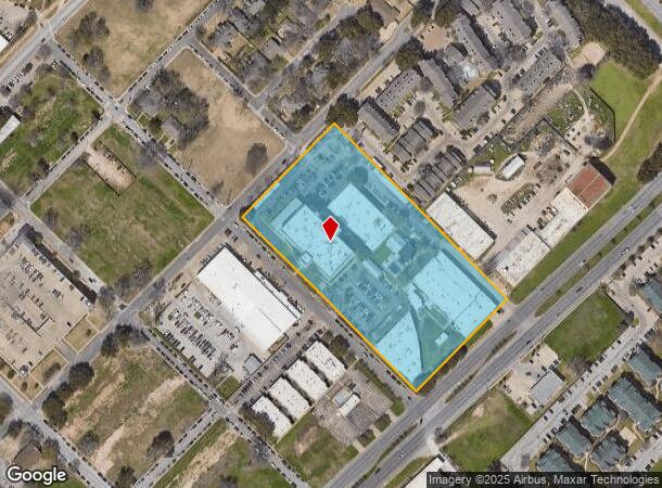  2000 S 1St St, Waco, TX Parcel Map