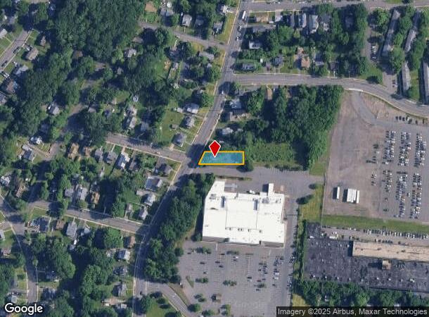  1317 Corbin Ave, New Britain, CT Parcel Map