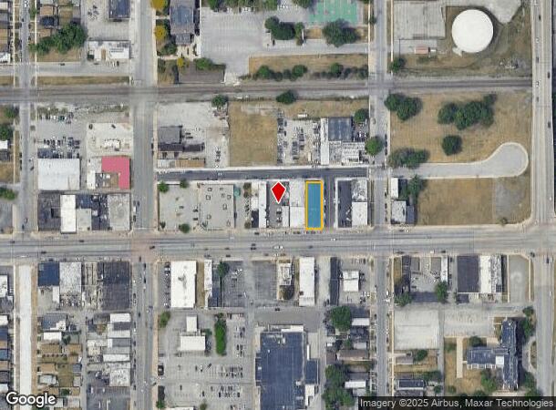  612 W Chicago Ave, East Chicago, IN Parcel Map