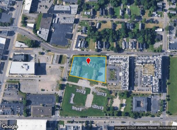 951 Ellicott St, Buffalo, NY Parcel Map