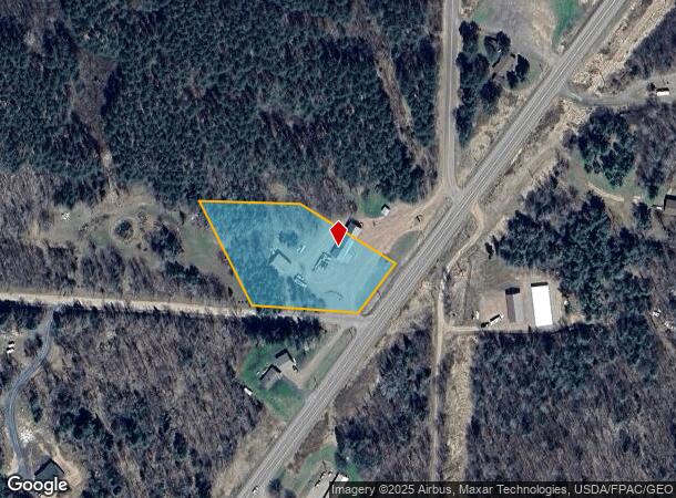 809 Thomas St, Mellen, WI Parcel Map