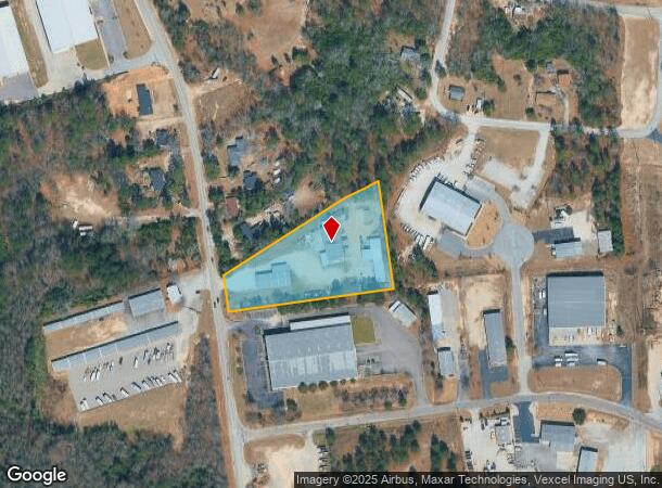  1726 Barton Chapel Rd, Augusta, GA Parcel Map