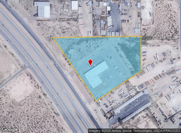  14333 Gateway Blvd W, El Paso, TX Parcel Map