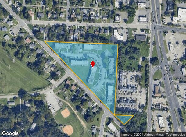  57 Glen Ridge Rd, Glen Burnie, MD Parcel Map